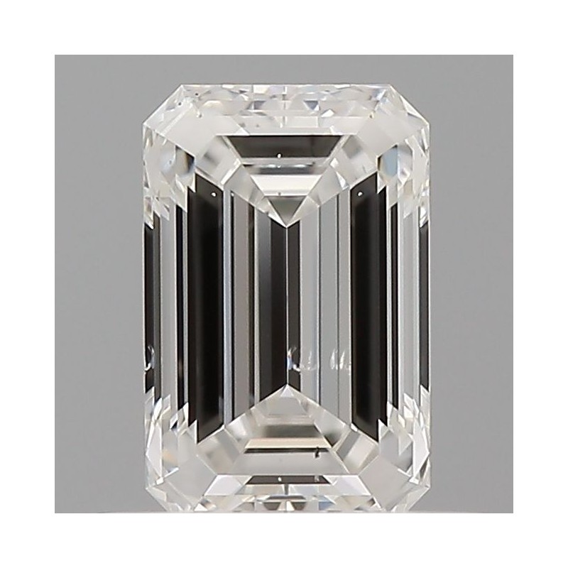Diament szlif szmaragdowy, 0.5ct, SI2, F, GIA 1523182176