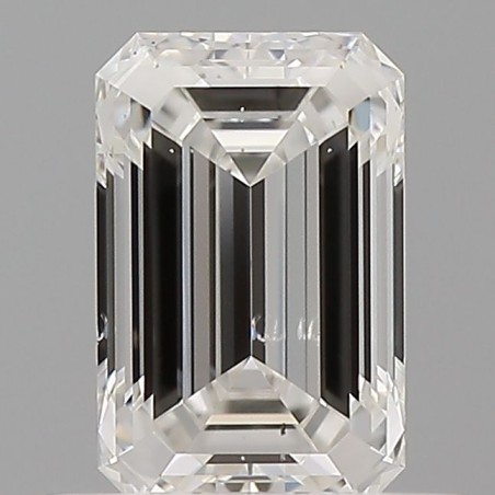 Diament szlif szmaragdowy, 0.5ct, SI2, F, GIA 1523182176