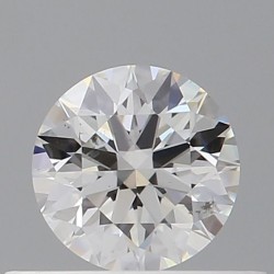 Diament szlif okrągły, 0.41ct, SI2, G, GIA 6535353532