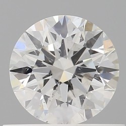 Diament szlif okrągły, 0.61ct, SI2, G, GIA 6532717178