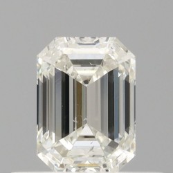 Diament szlif szmaragdowy, 0.5ct, SI2, I, GIA 2536525379