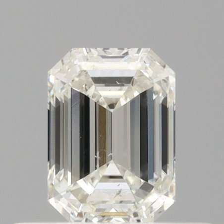 Diament szlif szmaragdowy, 0.5ct, SI2, I, GIA 2536525379
