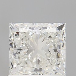 Diament szlif princess, 0.9ct, SI1, H, GIA 5533497397
