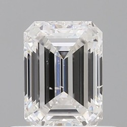 Diament szlif szmaragdowy, 0.5ct, SI2, F, GIA 5536249261