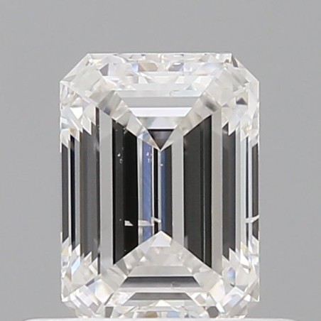 Diament szlif szmaragdowy, 0.5ct, SI2, F, GIA 5536249261