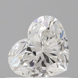 Diament serce, 0.5ct, VS2, G, GIA 6522610534
