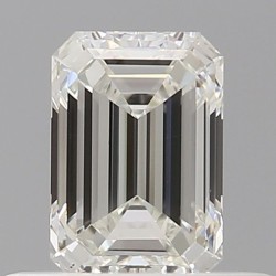 Diament szlif szmaragdowy, 0.5ct, SI1, I, GIA 2534592418