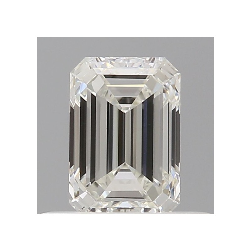 Diament szlif szmaragdowy, 0.5ct, SI1, I, GIA 2534592418