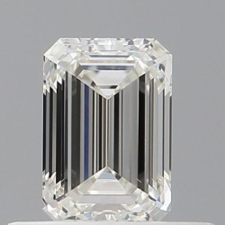 Diament szlif szmaragdowy, 0.5ct, VS2, H, GIA 2536249497