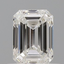 Diament szlif szmaragdowy, 0.51ct, SI1, F, GIA 6525363929