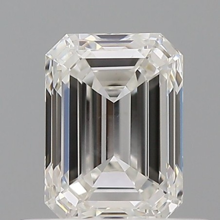 Diament szlif szmaragdowy, 0.51ct, SI1, F, GIA 6525363929