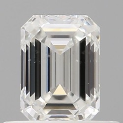 Diament szlif szmaragdowy, 0.62ct, SI1, F, GIA 6522023714