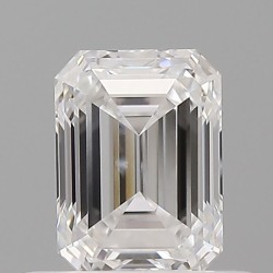 Diament szlif szmaragdowy, 0.5ct, SI1, D, GIA 6521517183