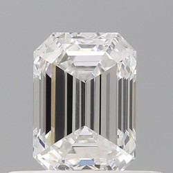 Diament szlif szmaragdowy, 0.51ct, VS2, E, GIA 7531743606