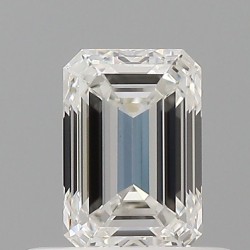 Diament szlif szmaragdowy, 0.5ct, VS2, G, GIA 7531638954