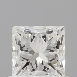 Diament szlif princess, 0.5ct, VS2, H, GIA 7532336307
