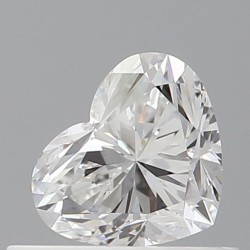 Diament serce, 0.5ct, VS2, E, GIA 6532125374