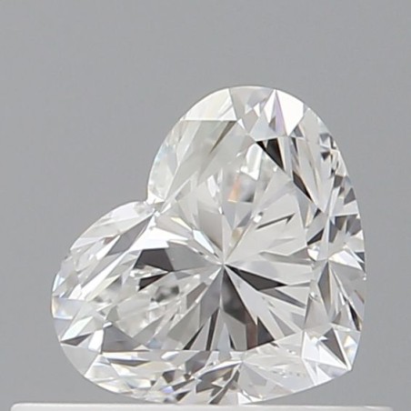 Diament serce, 0.5ct, VS2, E, GIA 6532125374