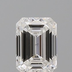Diament szlif szmaragdowy, 0.5ct, VS2, E, GIA 6531251156