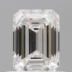 Diament szlif szmaragdowy, 0.7ct, VS1, F, GIA 2537250698