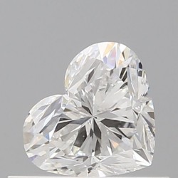 Diament serce, 0.5ct, VS1, E, GIA 6531497486