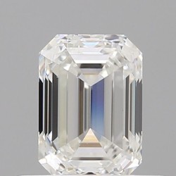 Diament szlif szmaragdowy, 0.5ct, VS1, G, GIA 6535468642