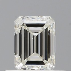 Diament szlif szmaragdowy, 0.5ct, VVS2, I, GIA 2536594761
