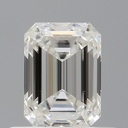 Diament szlif szmaragdowy, 0.7ct, VVS2, H, GIA 6532123728