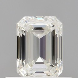 Diament szlif szmaragdowy, 0.5ct, VVS2, I, GIA 5533478113