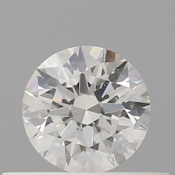Diament szlif okrągły, 0.37ct, SI2, H, GIA 7531092354