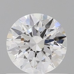 Diament szlif okrągły, 0.5ct, SI1, D, GIA 7532331721