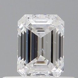 Diament szlif szmaragdowy, 0.51ct, SI2, D, GIA 5536289510