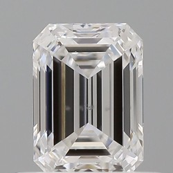 Diament szlif szmaragdowy, 0.54ct, SI1, D, GIA 1525518833