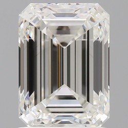 Diament szlif szmaragdowy, 1.52ct, SI1, H, GIA 2537291629