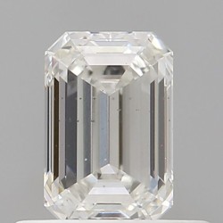 Diament szlif szmaragdowy, 0.51ct, SI1, H, GIA 7538473630