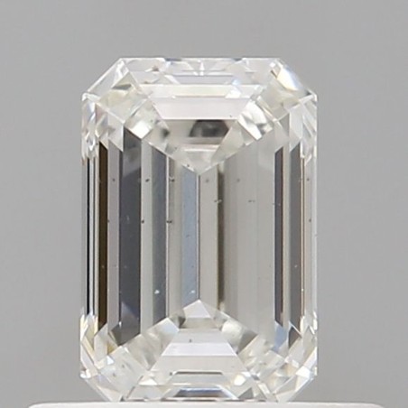 Diament szlif szmaragdowy, 0.51ct, SI1, H, GIA 7538473630