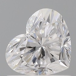 Diament serce, 0.72ct, SI2, D, GIA 6522525462