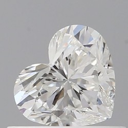 Diament serce, 0.5ct, VS2, F, GIA 2536521674