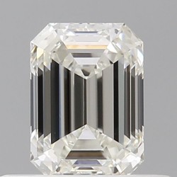 Diament szlif szmaragdowy, 0.51ct, VS2, H, GIA 1538473691