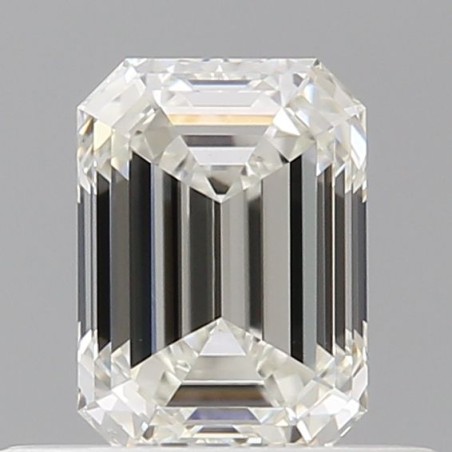 Diament szlif szmaragdowy, 0.51ct, VS2, H, GIA 1538473691