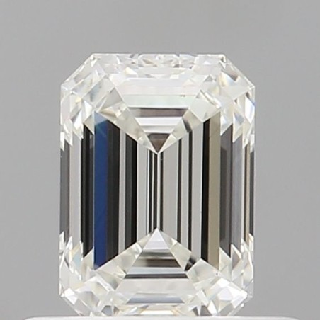 Diament szlif szmaragdowy, 0.5ct, VS2, H, GIA 2536497558