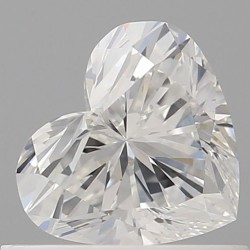Diament serce, 0.58ct, VS2, G, GIA 6515454642