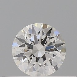 Diament szlif okrągły, 0.3ct, SI2, H, GIA 6525525402