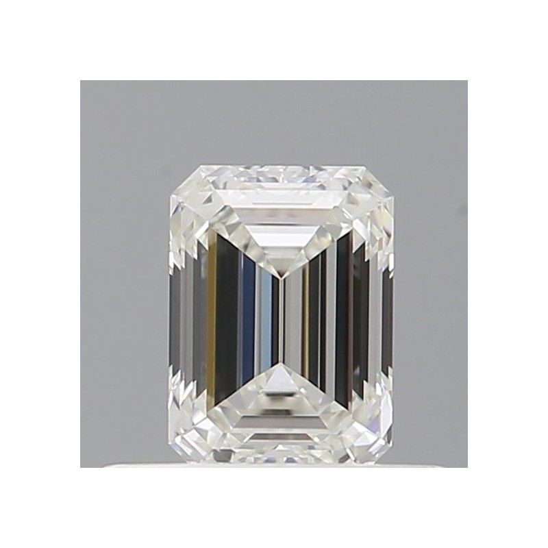 Diament szlif szmaragdowy, 0.5ct, VVS2, H, GIA 2537593863