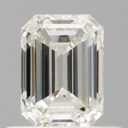 Diament szlif szmaragdowy, 0.7ct, VVS2, H, GIA 2537594851