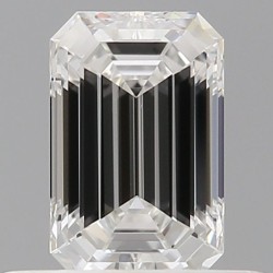 Diament szlif szmaragdowy, 0.5ct, VS1, F, GIA 6535593830