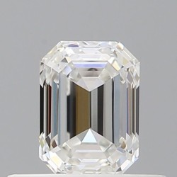 Diament szlif szmaragdowy, 0.51ct, VS1, F, GIA 2534473883