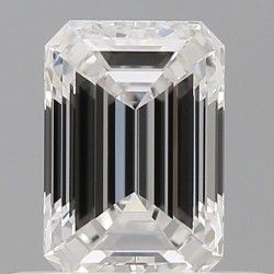 Diament szlif szmaragdowy, 0.53ct, VVS2, F, GIA 6531593755