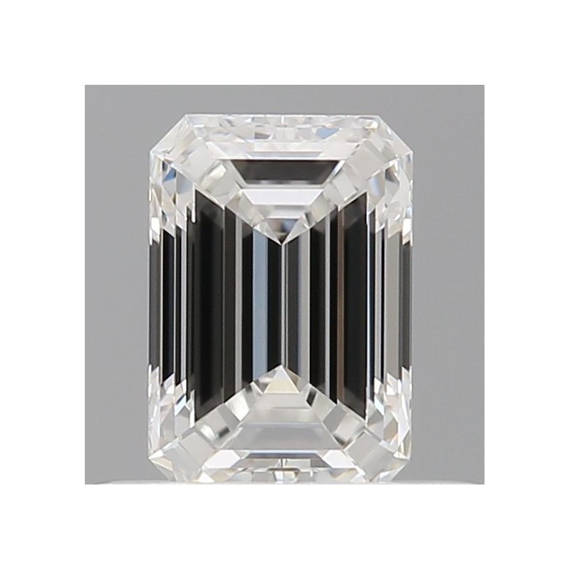 Diament szlif szmaragdowy, 0.53ct, VVS2, F, GIA 6531593755