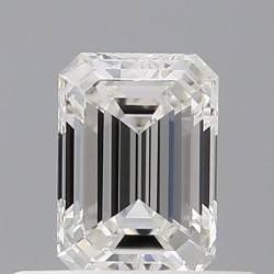Diament szlif szmaragdowy, 0.5ct, VVS2, F, GIA 2534590867